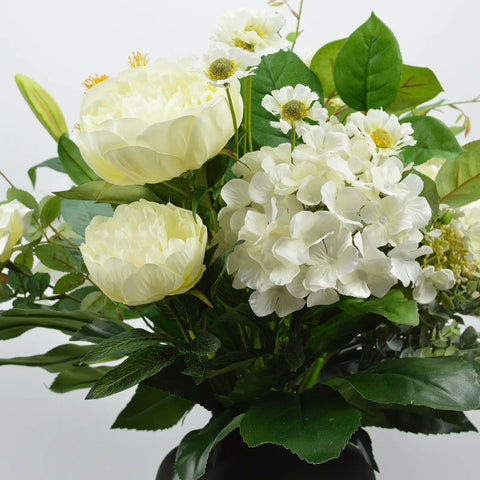 Kunstbloemen boeket Donzige Wolken - Blommo